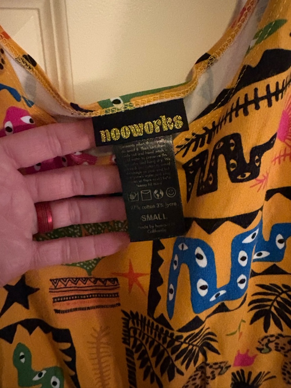 Nooworks Vacation Dress in Desert Disaster print - Picture 3 of 3